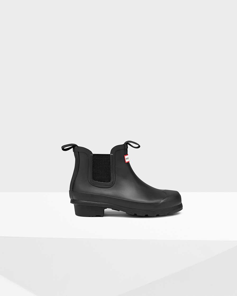 Botas Chelsea Niños - Hunter Original Big Negro - UIMPZH-837 - Negro